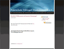 Tablet Screenshot of fahrschule-stuwe-tuebingen.de